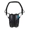 Girls With Guns Low-Profile Electronic Earmuffs, 24dB NRR, ANSI S3.19 & CE EN352-1 Protection Rated, Gray/Teal/Black 2348 - alternate 2
